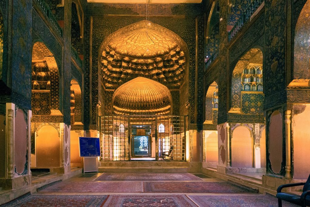 Kompleks świątynny Sheikh Safi-ad-Din-e-Ardabili-wnętrze,Iran