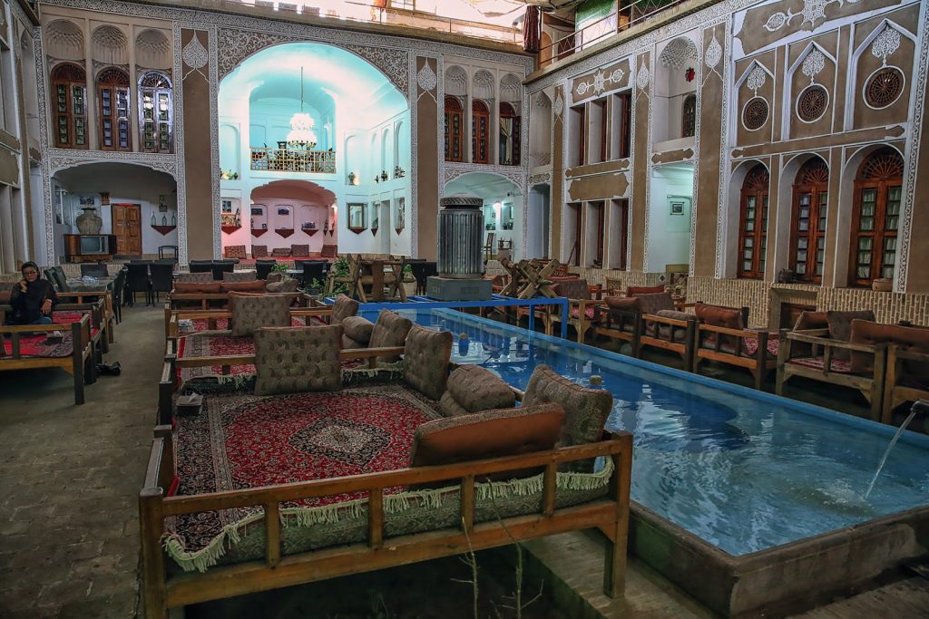 hotel,stare maisto,Yazd,Iran