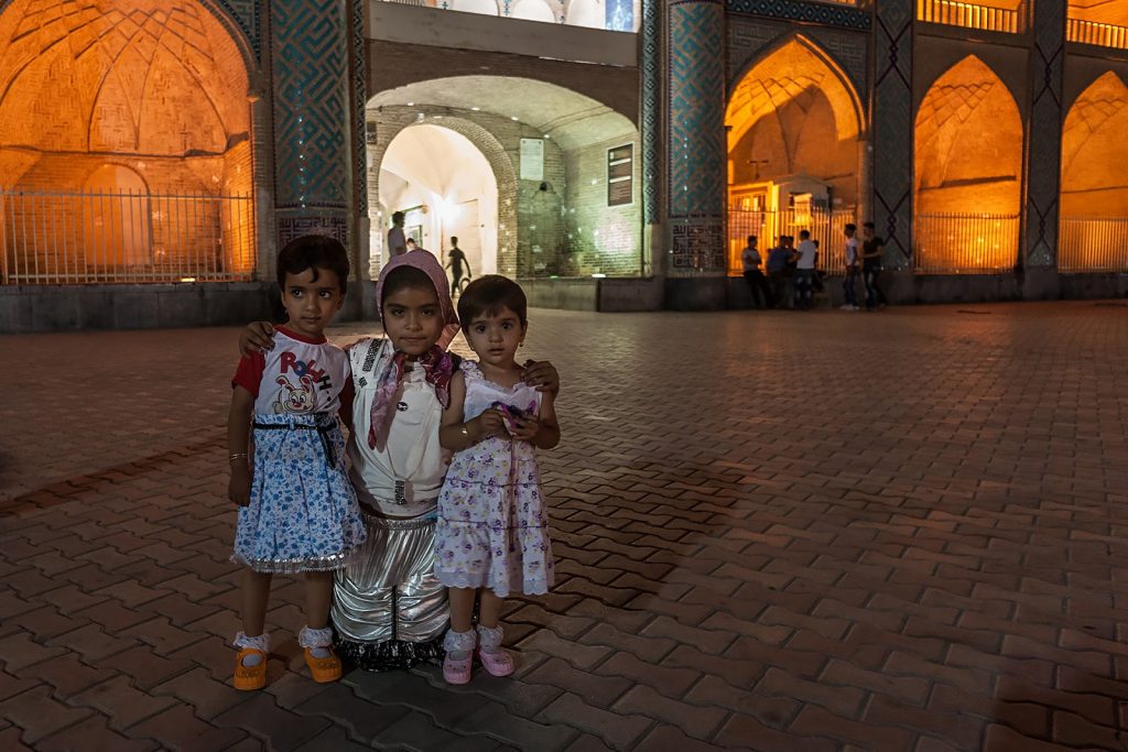 dziewczynki,Yazd,Iran