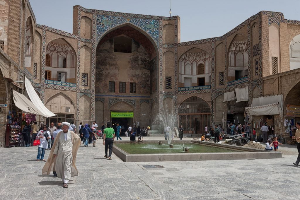wejście do bazaru,Isfahan,Iran