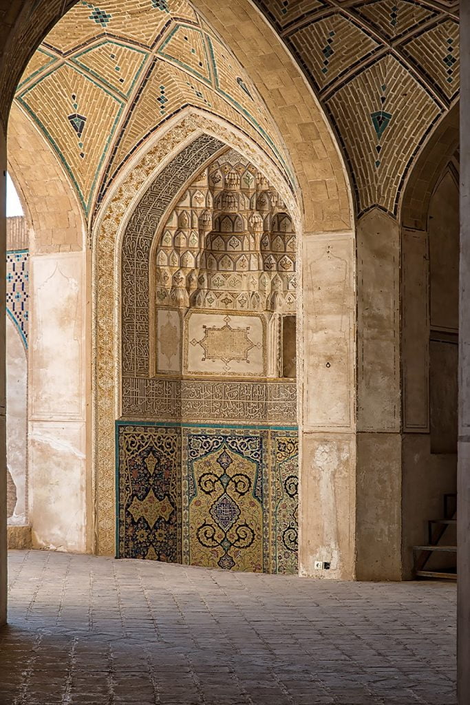 Meczet Agha Bozorg,Iran,Kaszan