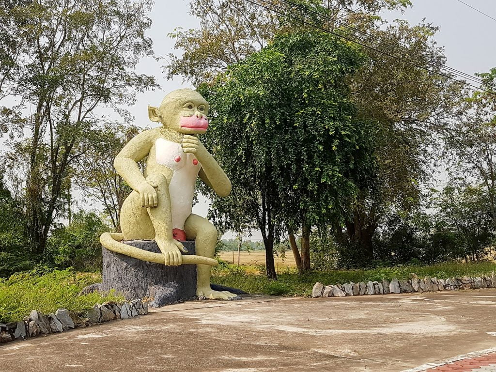 statua,makaki,Tajlandia